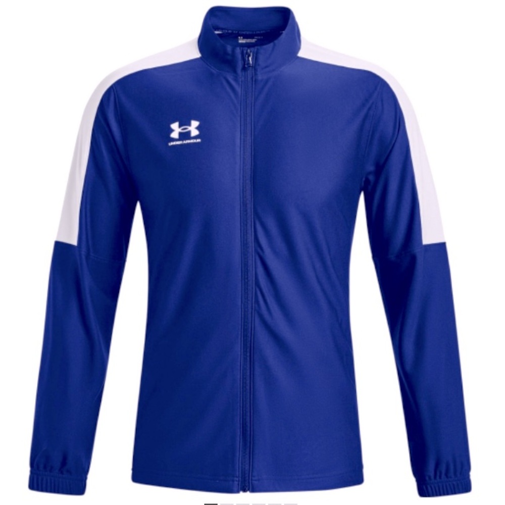 UNDER ARMOUR Blue and White Challenger Track Jacket Size XXL